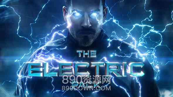 262个4k电流科幻电影超能力魔法能量电流雷电视频特效素材Electric Pack