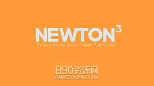 AE插件牛顿动力学Newton v3.4MG动画制作工具Win+MAC版+使用教程