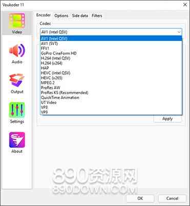 Ae/Pr/达芬奇/Vegas/Me插件视频多格式编码渲染加速输出Voukoder v11.0中文版