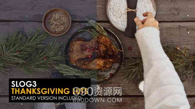 美食温馨暖色调视频照片调色LUTS滤镜效果预设