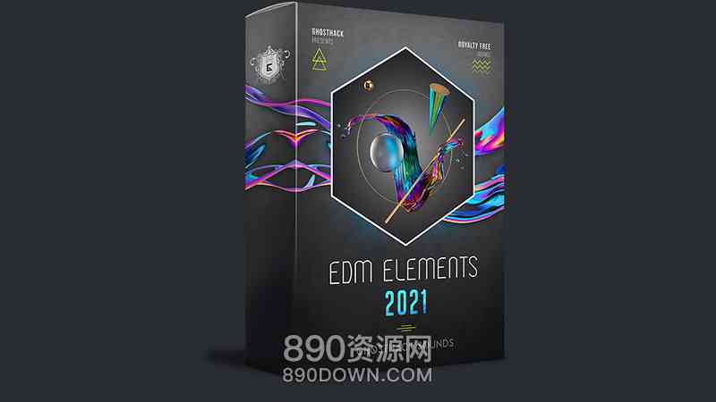 500个EDM电子舞曲音乐样本元素EDM Elements 2021