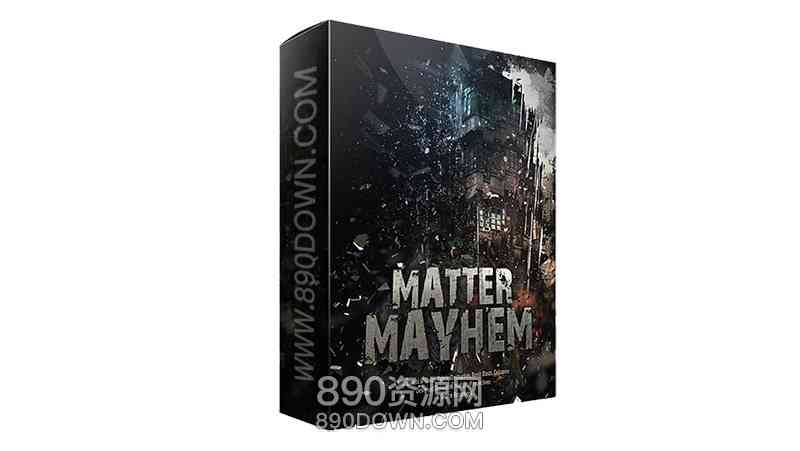 音效素材-1397个物体破坏碎裂爆炸碎片撞击飞溅声音素材 Matter Mayhem